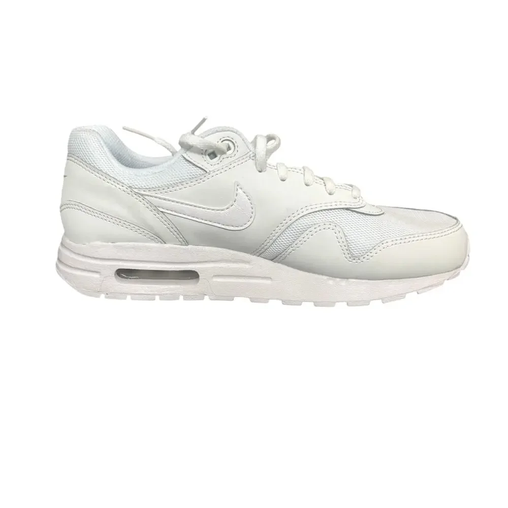 NIB! Nike Air Max 1 (GS) White Athletic Sneaker - Youth 7 / Women 8.5